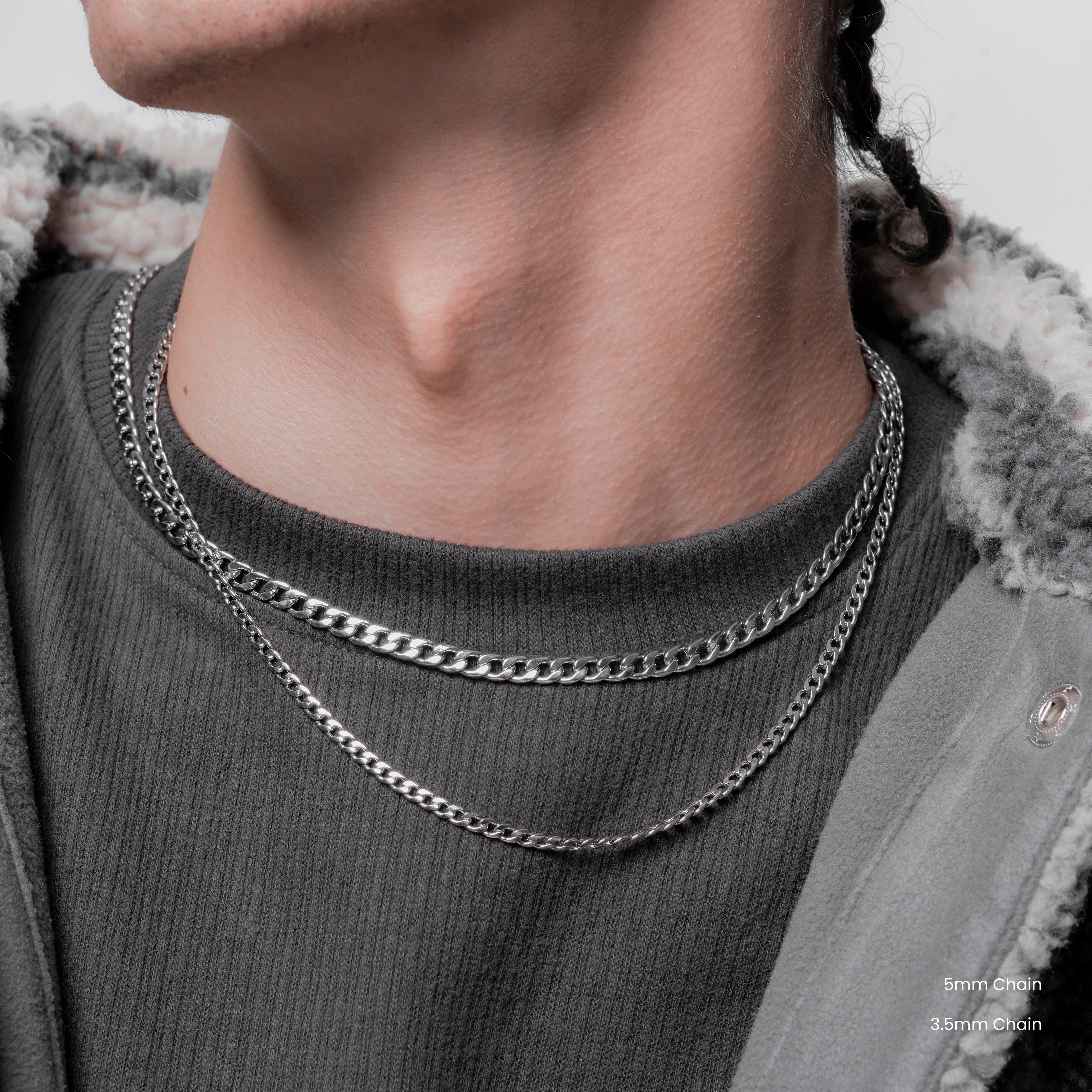 Opus® Miami Chain, Silver