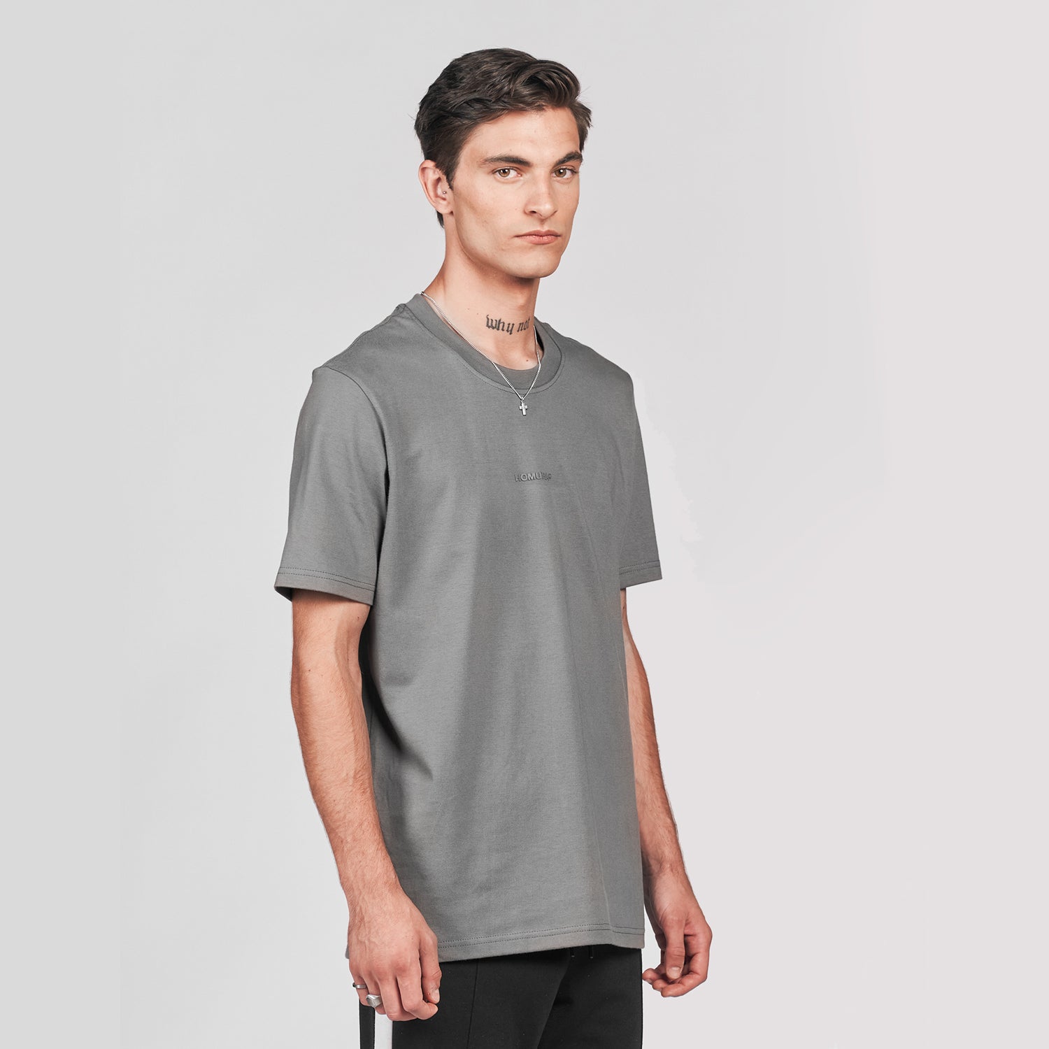 Homura® Logo Shirt, Carbon Grey