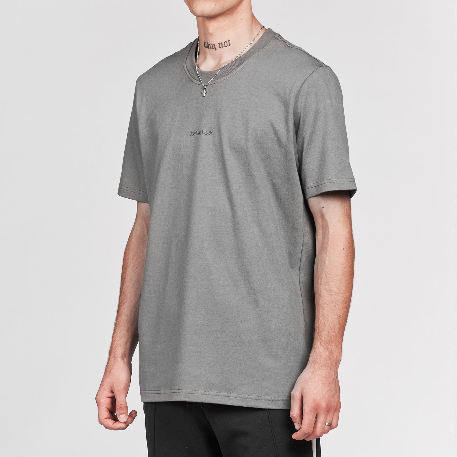 Homura® Logo Shirt, Carbon Grey