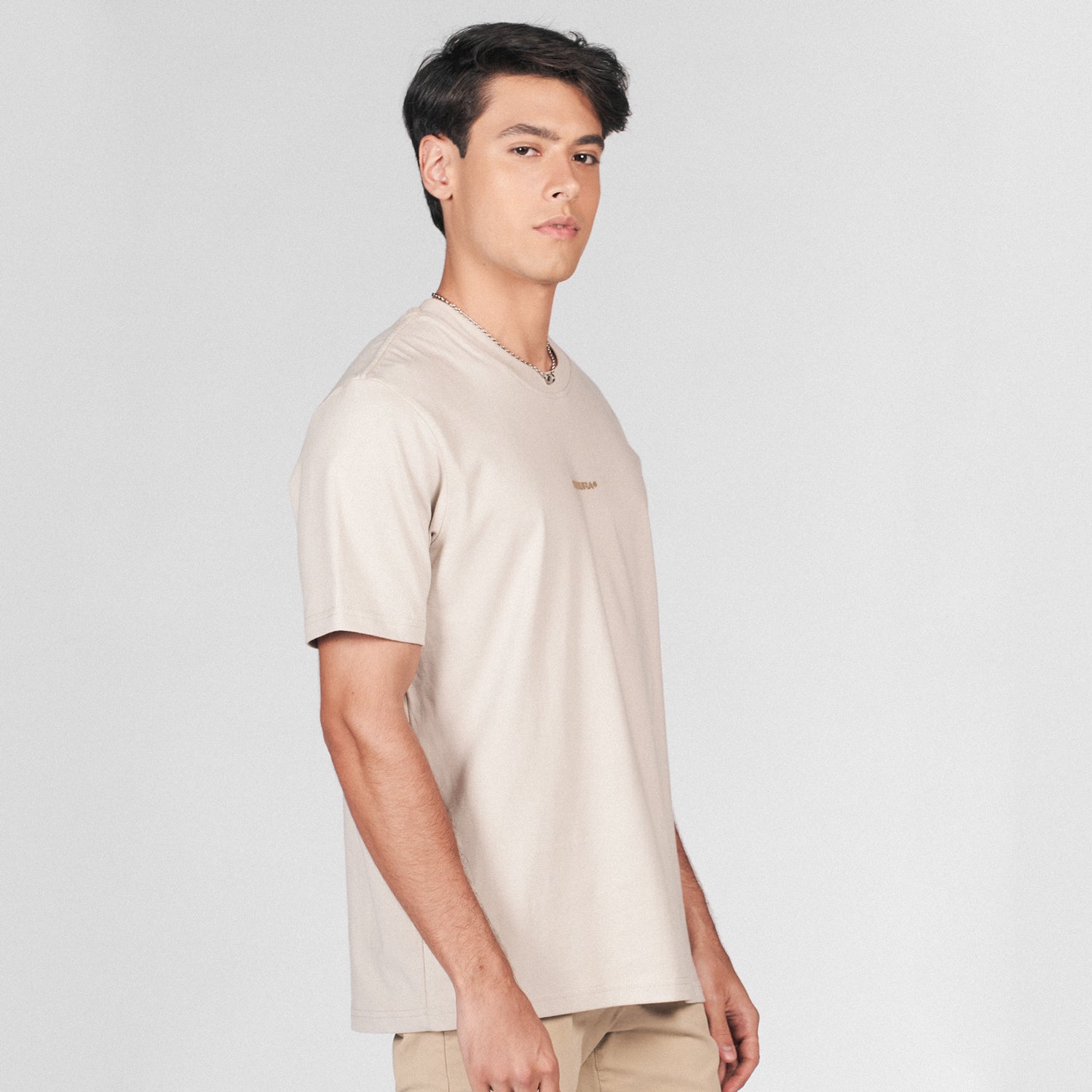 Homura® Logo Shirt, Oyster Beige