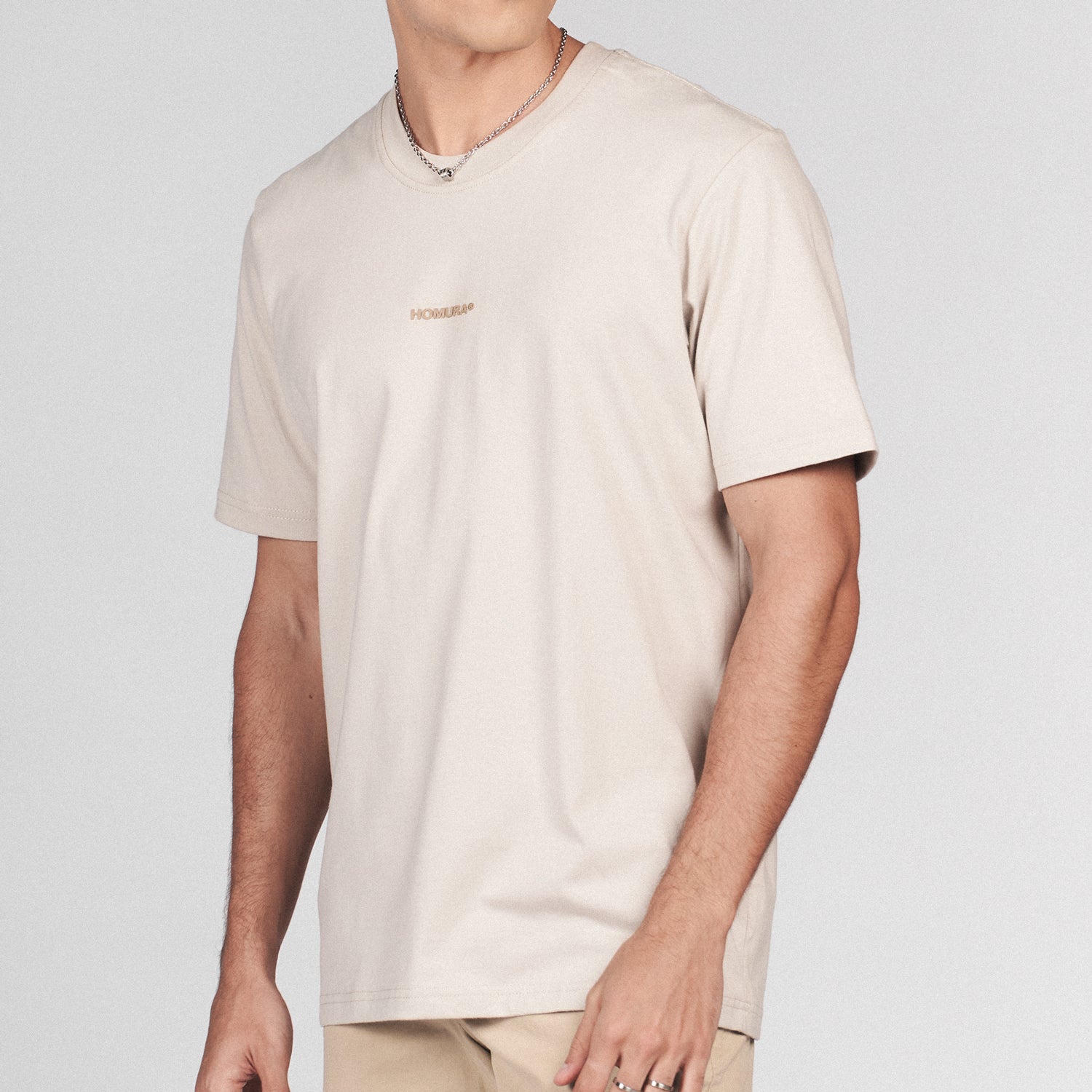 Homura® Logo Shirt, Oyster Beige