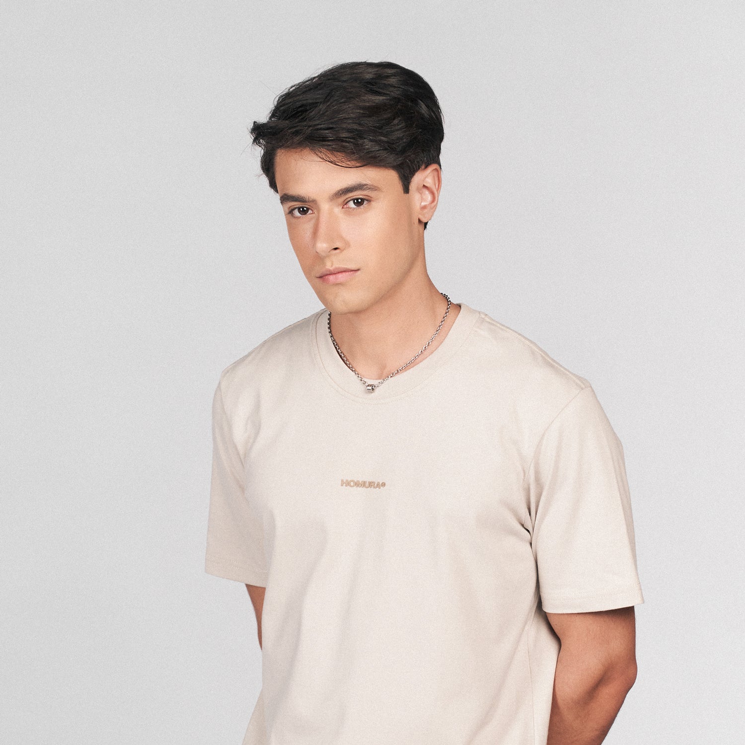 Homura® Logo Shirt, Oyster Beige