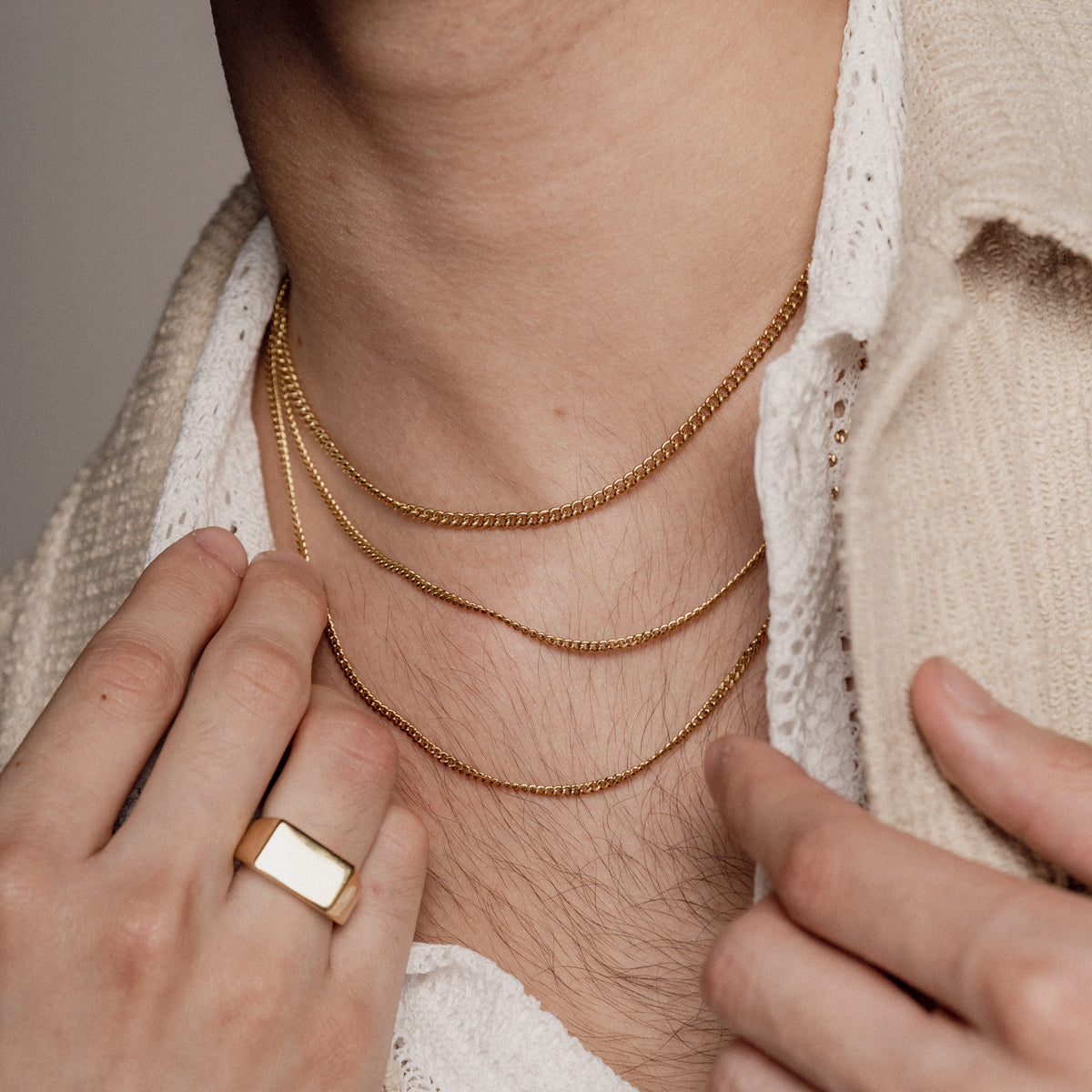 2mm Homura® Nexus™ Gold Vermeil Chain