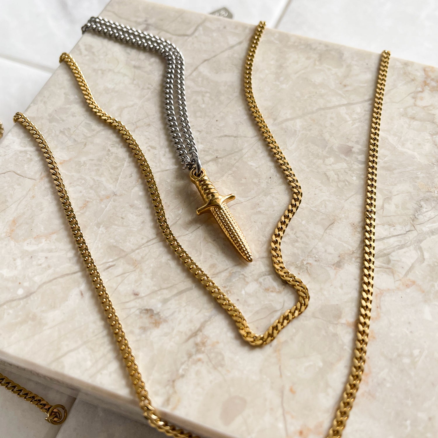 2mm Homura® Nexus™ Gold Vermeil Chain