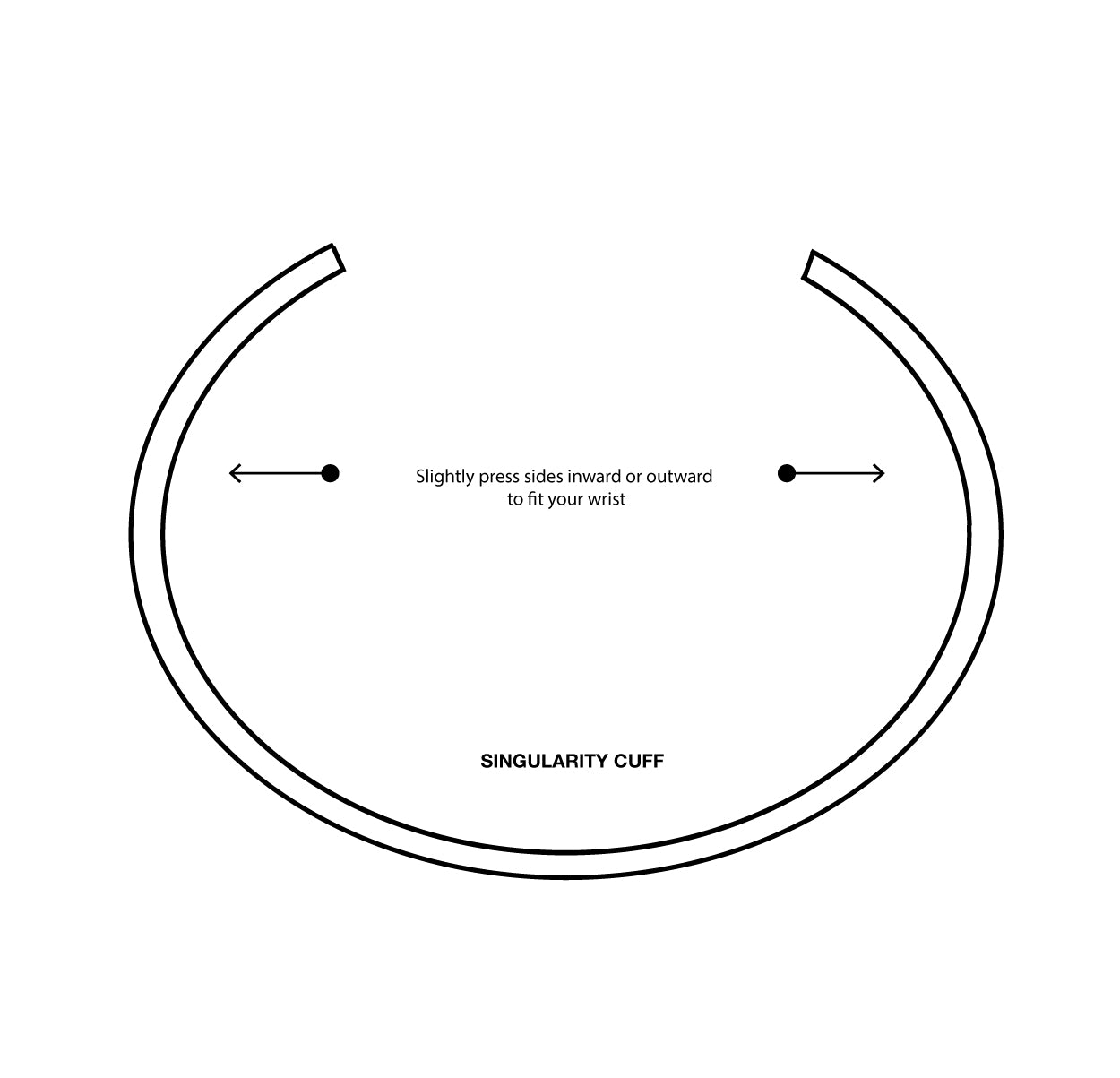 Singularity® Cuff – Gold